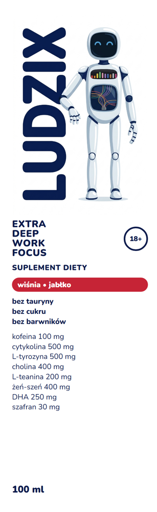 Opakowanie LUDZIX EXTRA DEEP WORK FOCUS